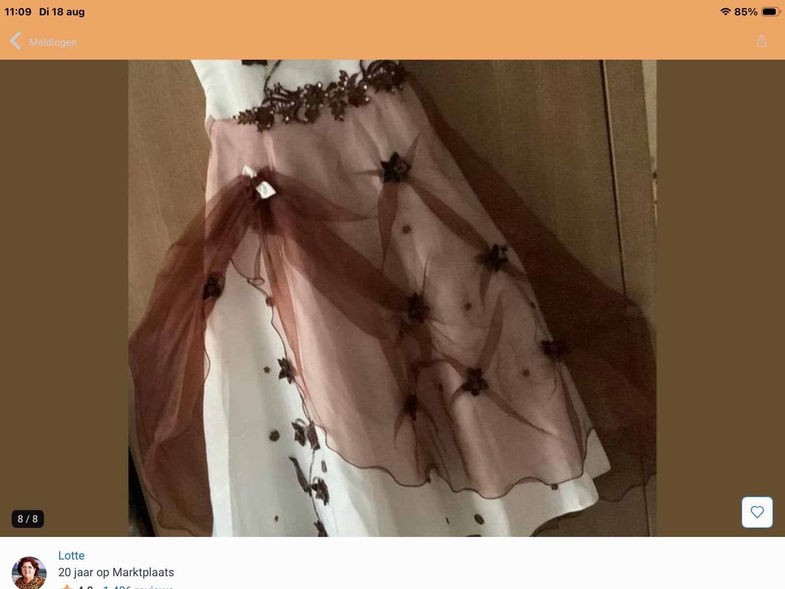 Jurk.  Party-dress.    Mt.  S., Ophalen of Verzenden, Nieuw