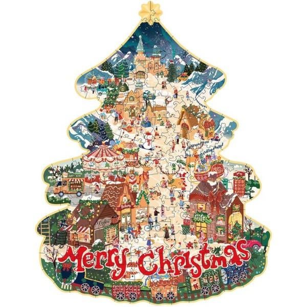 Robotime Christmas Town TA007 Bouwpakket Nieuw, Groter dan 1:32, Nieuw, Ophalen of Verzenden, Robotime