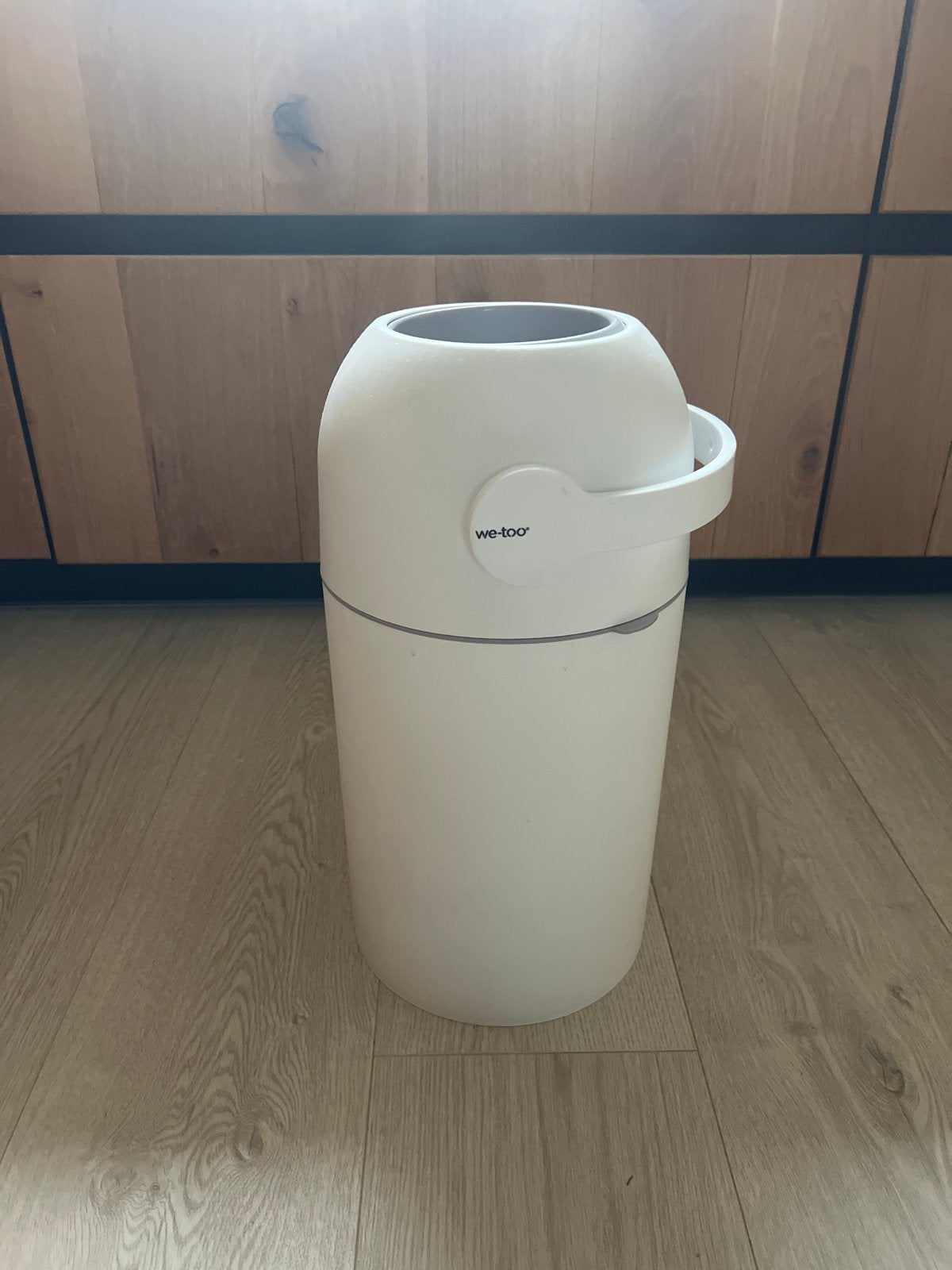 We-Too Luieremmer - Off White, 50 – 75, Kunststof, Gebruikt, Ophalen of Verzenden