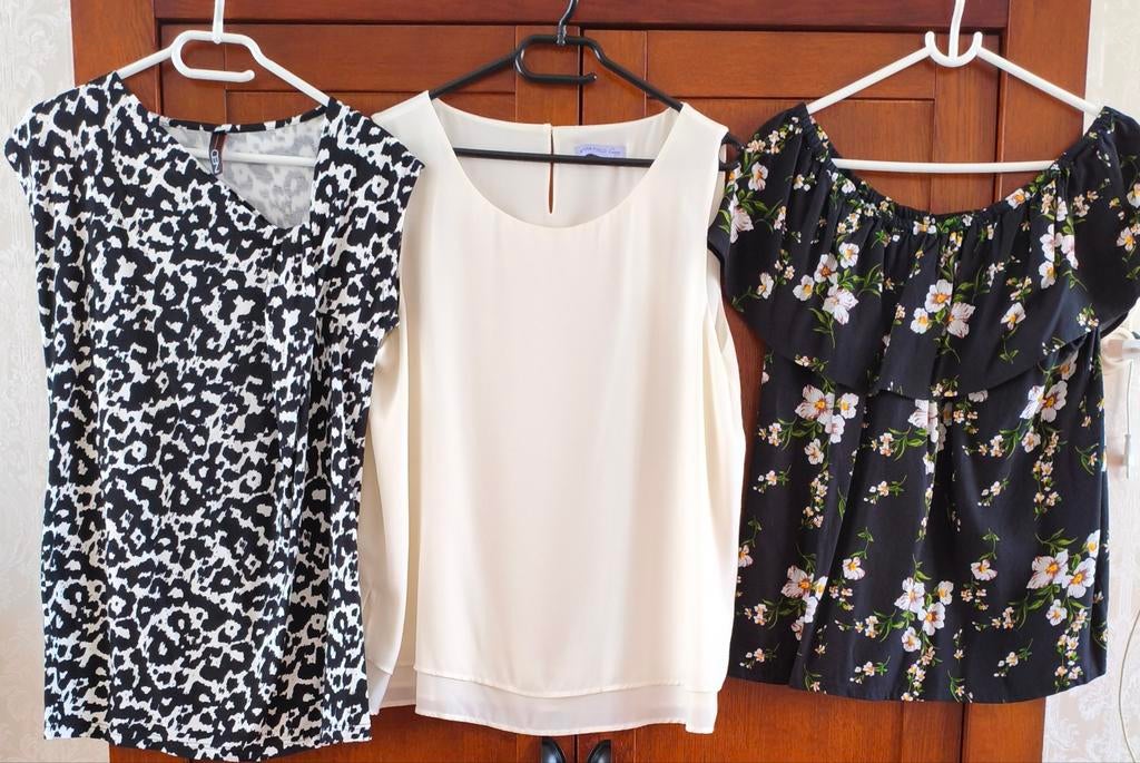 Blouses niet gedragen, Zwart, Maat 42/44 (L), Nieuw, Ophalen of Verzenden
