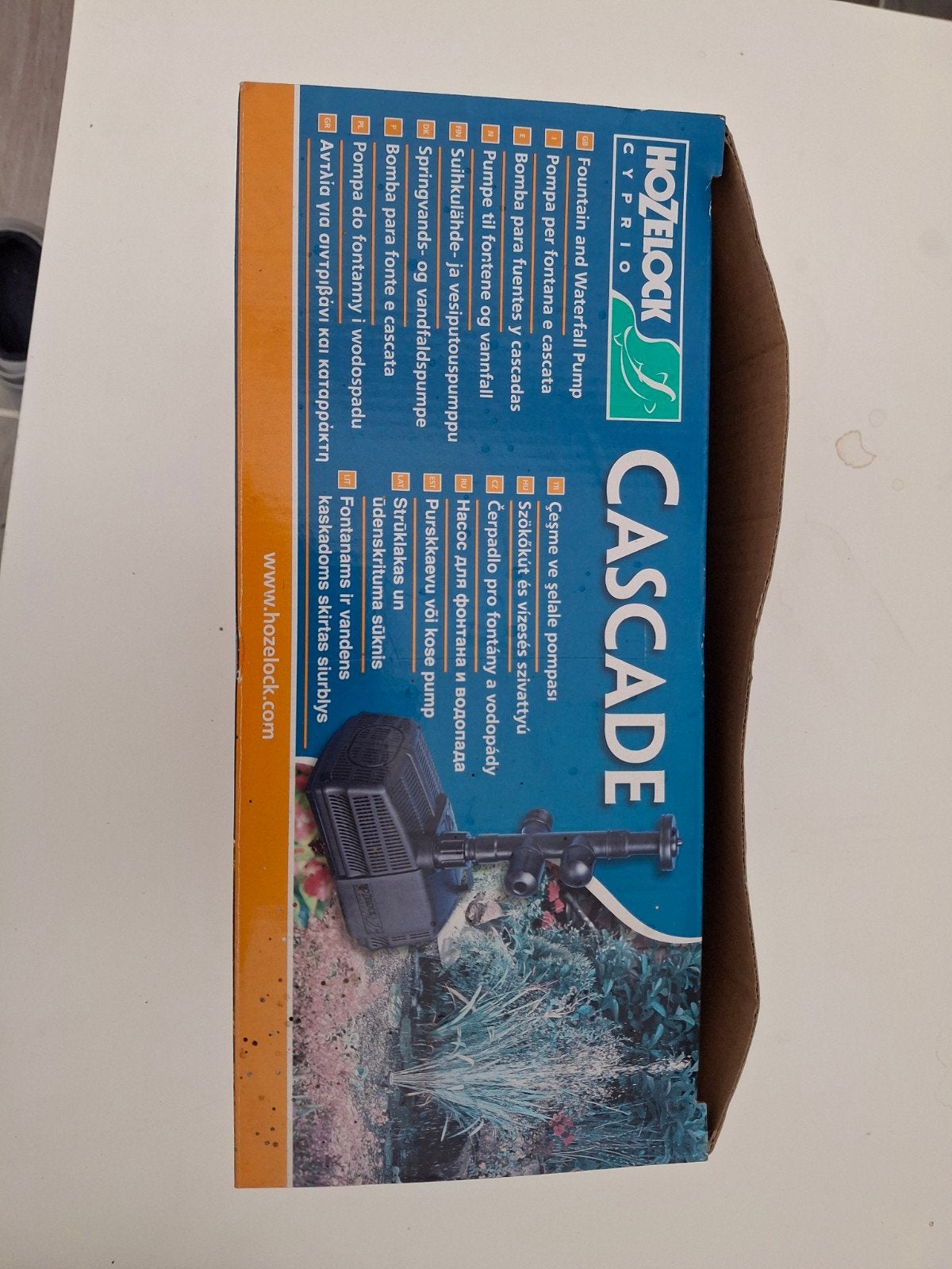 Hozelock Cyprio Cascade 4000 vijverpomp - Nieuw in doos, Tuin en Terras, Ophalen of Verzenden, Nieuw