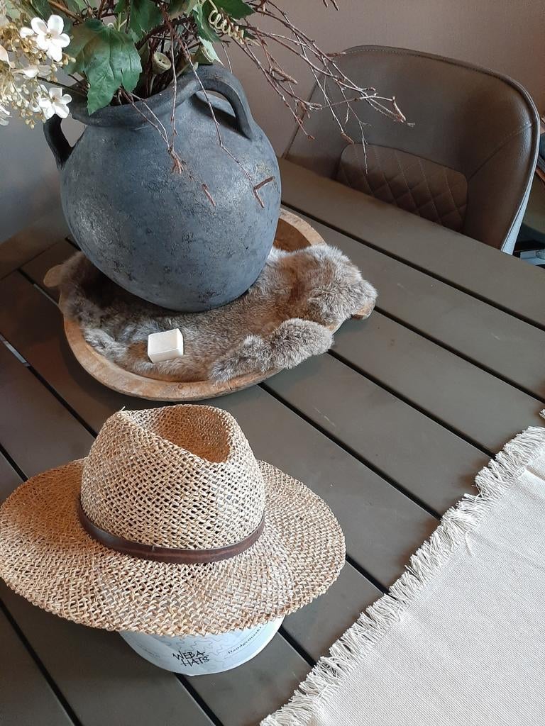 Zomer hoed, Kleding | Dames, Hoeden en Petten, Ophalen of Verzenden, Zo goed als nieuw, One size fits all