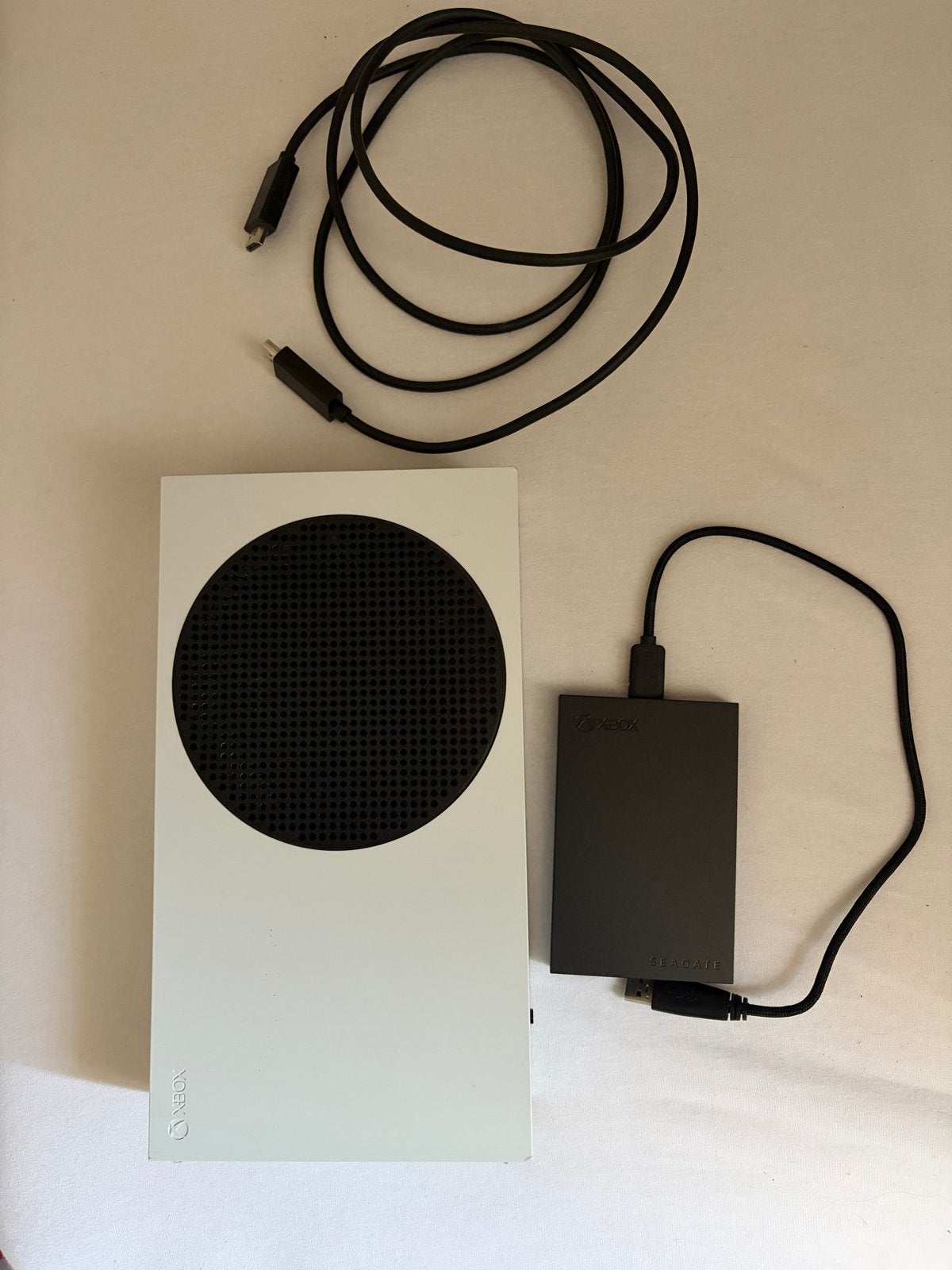 Xbox Series S met 2TB externe opslag en controller, Ophalen of Verzenden, Zo goed als nieuw, Xbox Series S