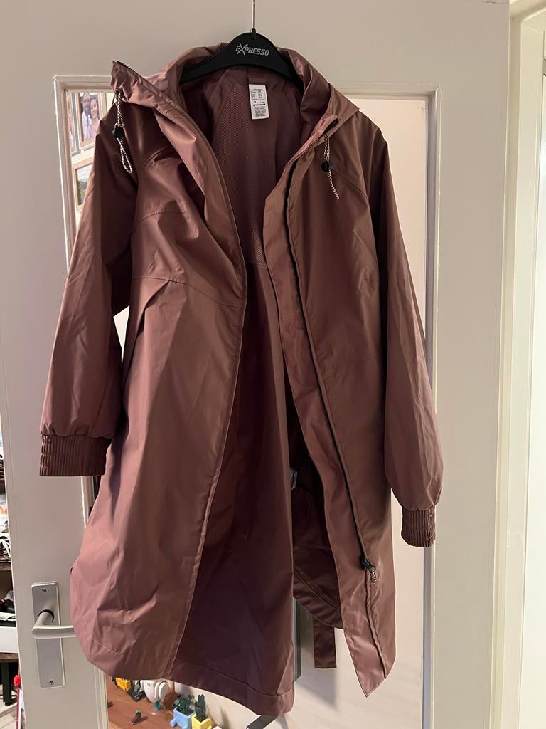 Decathlon Raincut Long regenjas dames roze maat M, Ophalen of Verzenden, Nieuw, Regenjas, Dames