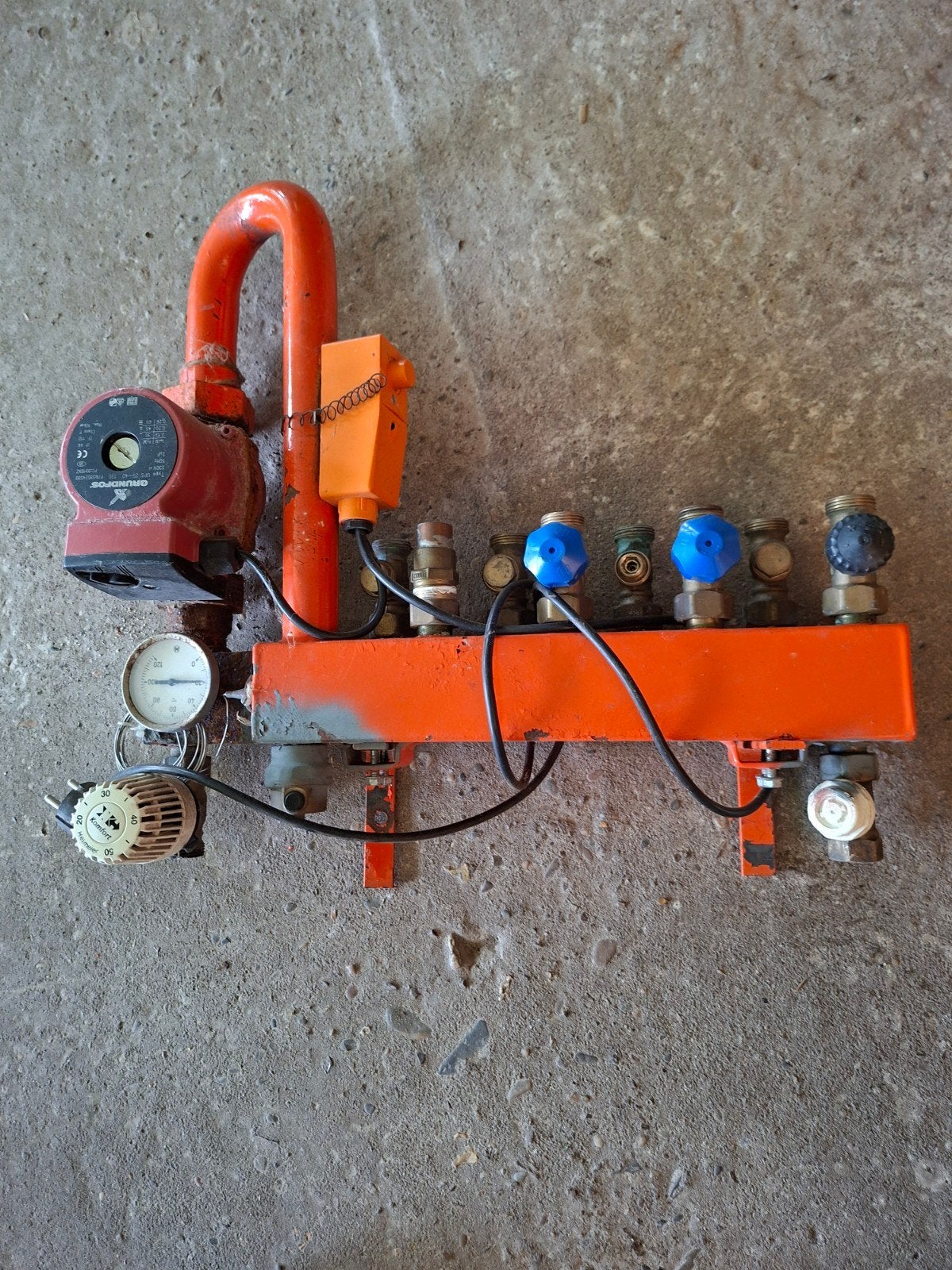 Verdeelblok vloerverwarming, Doe-het-zelf en Verbouw, Verwarming en Radiatoren, Ophalen, Minder dan 60 cm, Overige typen, Minder dan 30 cm