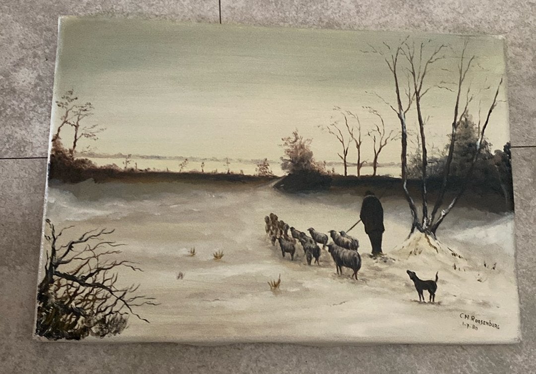 Schaapherder (winter), Ophalen of Verzenden