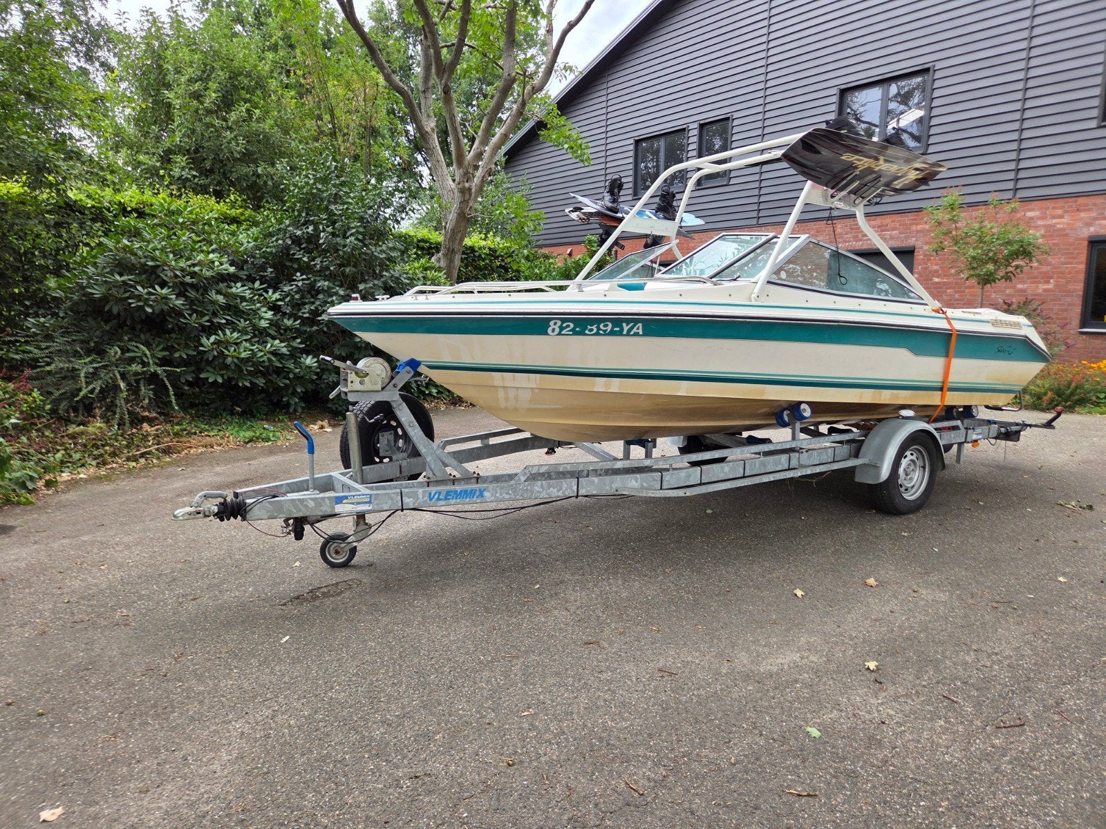 Speedboot wakeboard boot ski boot  Sea Ray 180  wakeboard, Gebruikt, Binnenboordmotor, Polyester, Sea Ray