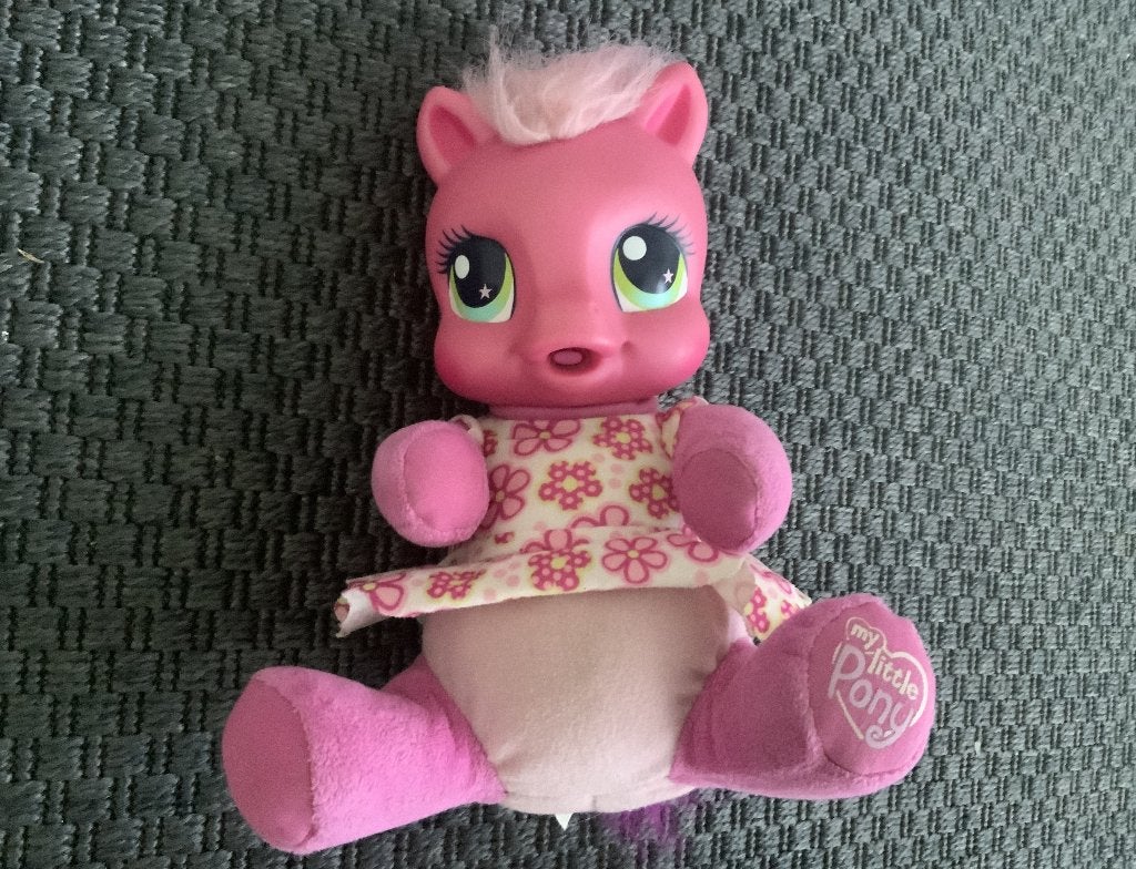 2008 My little Pony So Soft Newborn Cheerilee - knuffel pop, Kinderen en Baby's, Speelgoed | My Little Pony, Ophalen of Verzenden