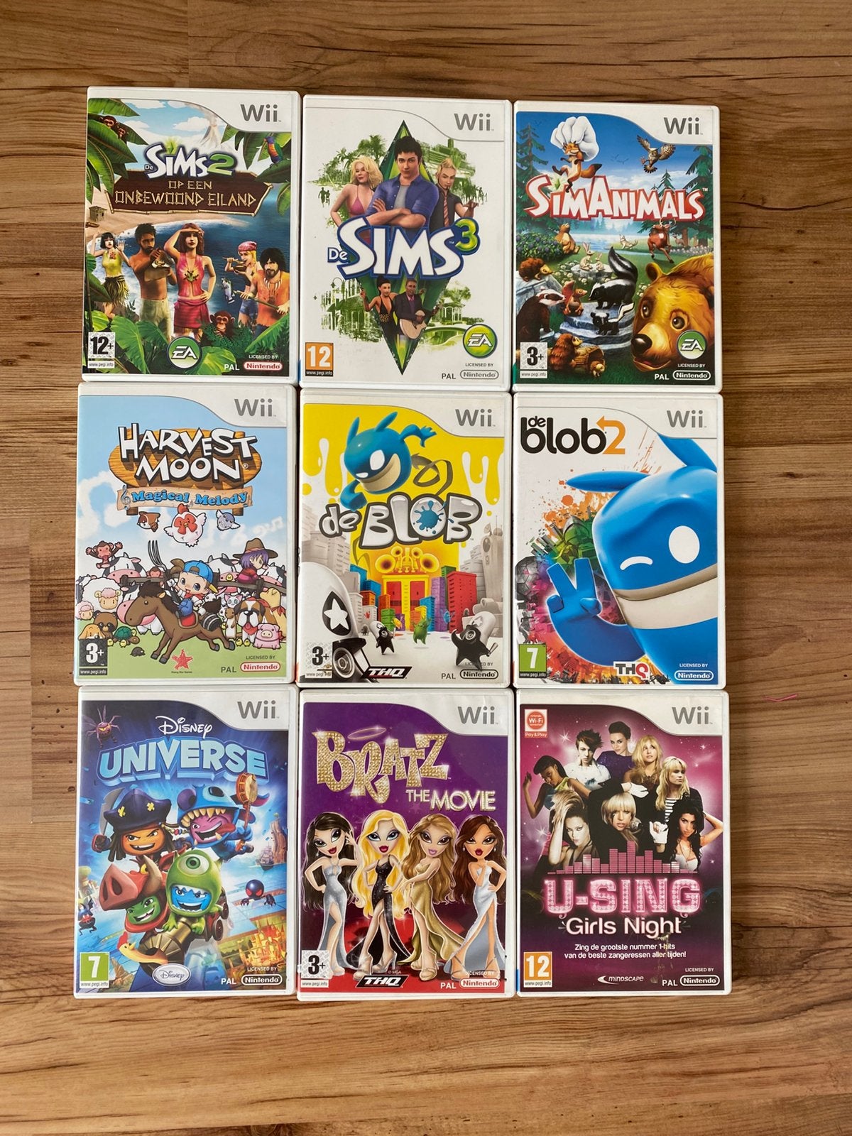Nintendo Wii spellenpakket, Computers en Software, Overige Computers en Software, Ophalen of Verzenden, Zo goed als nieuw