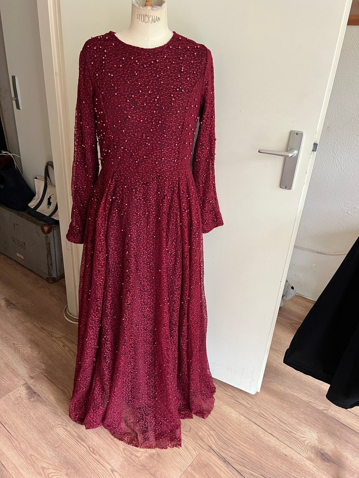 Feest jurk, Kleding | Dames, Verzenden, Zo goed als nieuw, Maat 38/40 (M), Galajurk