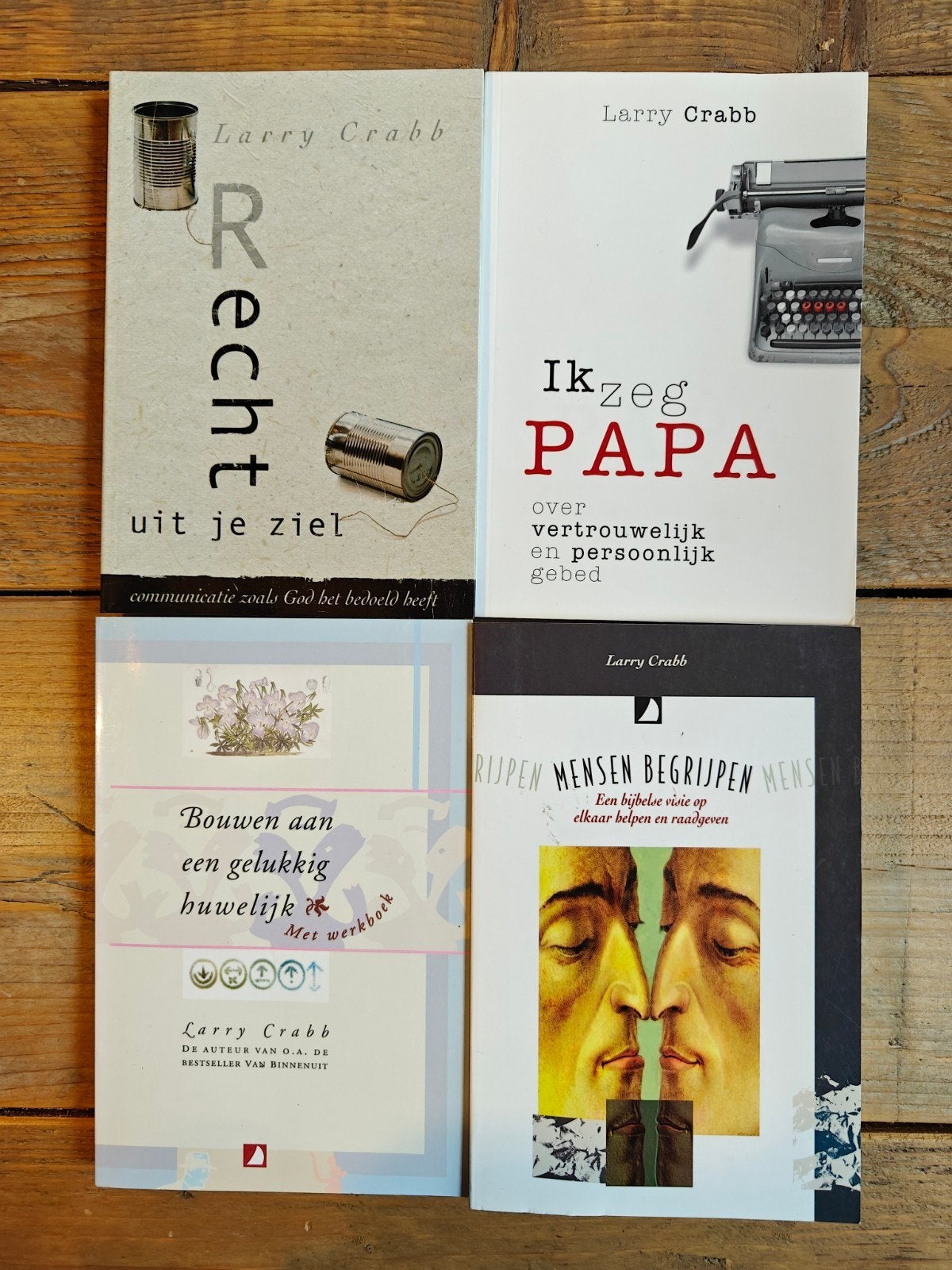 4 Boeken van Larry Crabb., Boeken, Ophalen of Verzenden, Zo goed als nieuw
