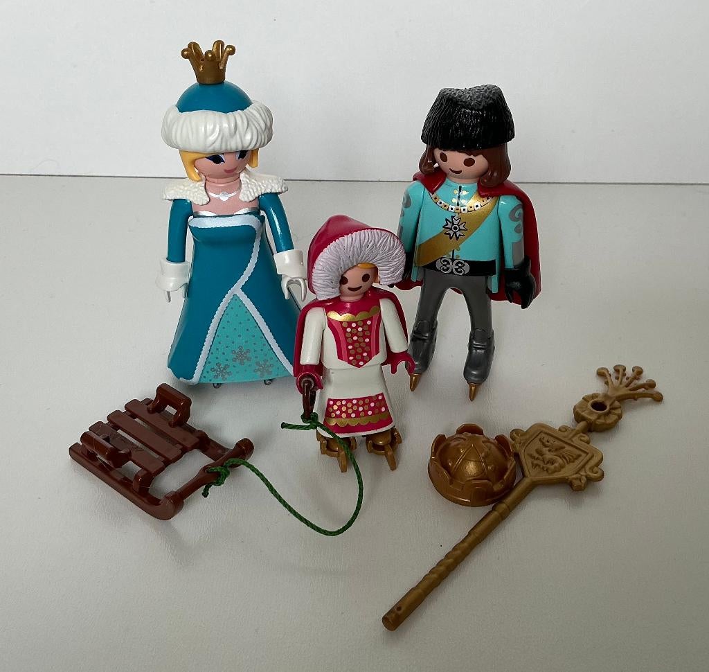 playmobil prinsen/prinsessen op de schaats, Ophalen of Verzenden, Gebruikt, Los playmobil