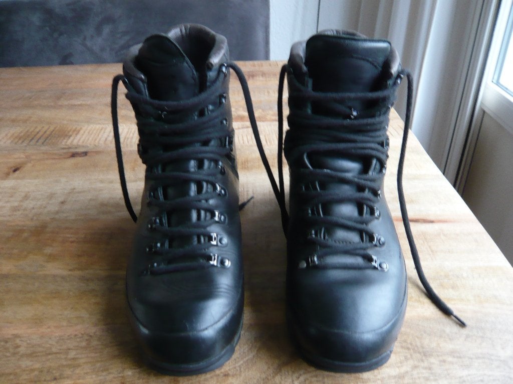 zwarte Meindl wandelschoenen mt 44/44,5, Sport en Fitness, Bergsport en Wandelen, Ophalen of Verzenden, Gebruikt, Schoenen