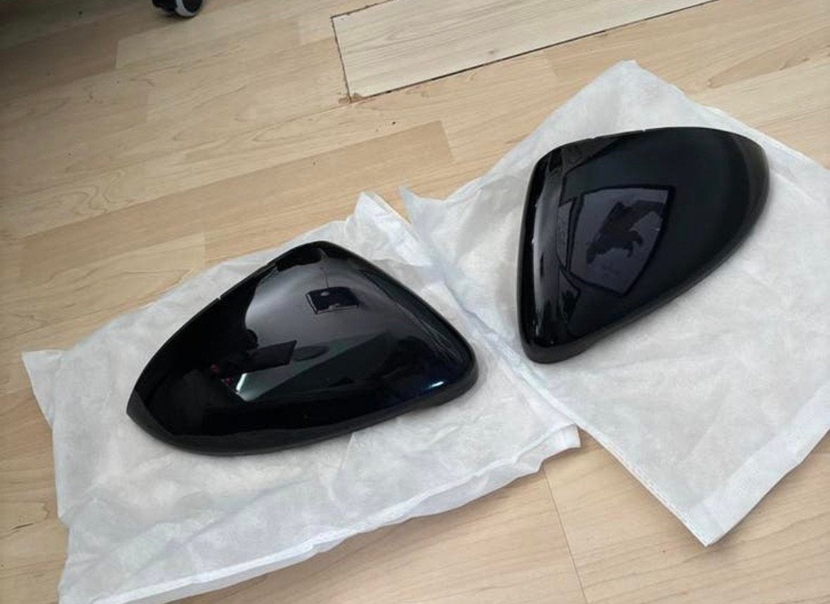 Golf 7 zwarte spiegel kappen, Ophalen of Verzenden, Nieuw