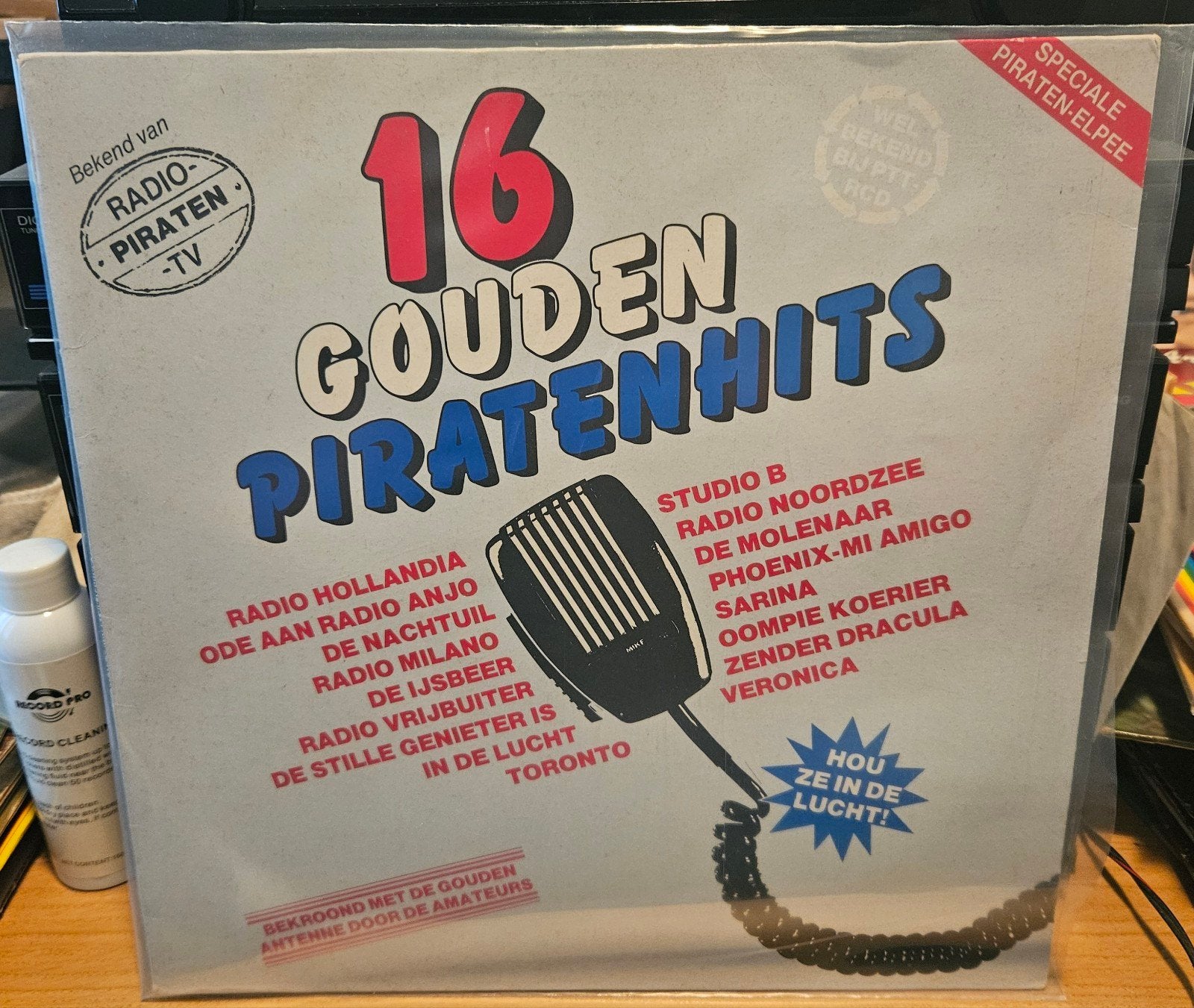 LP 16 Gouden Piratenhits - Herkenningsplaten Piratenzenders, Ophalen of Verzenden, 1980 - 1989, Gebruikt, 12 inch