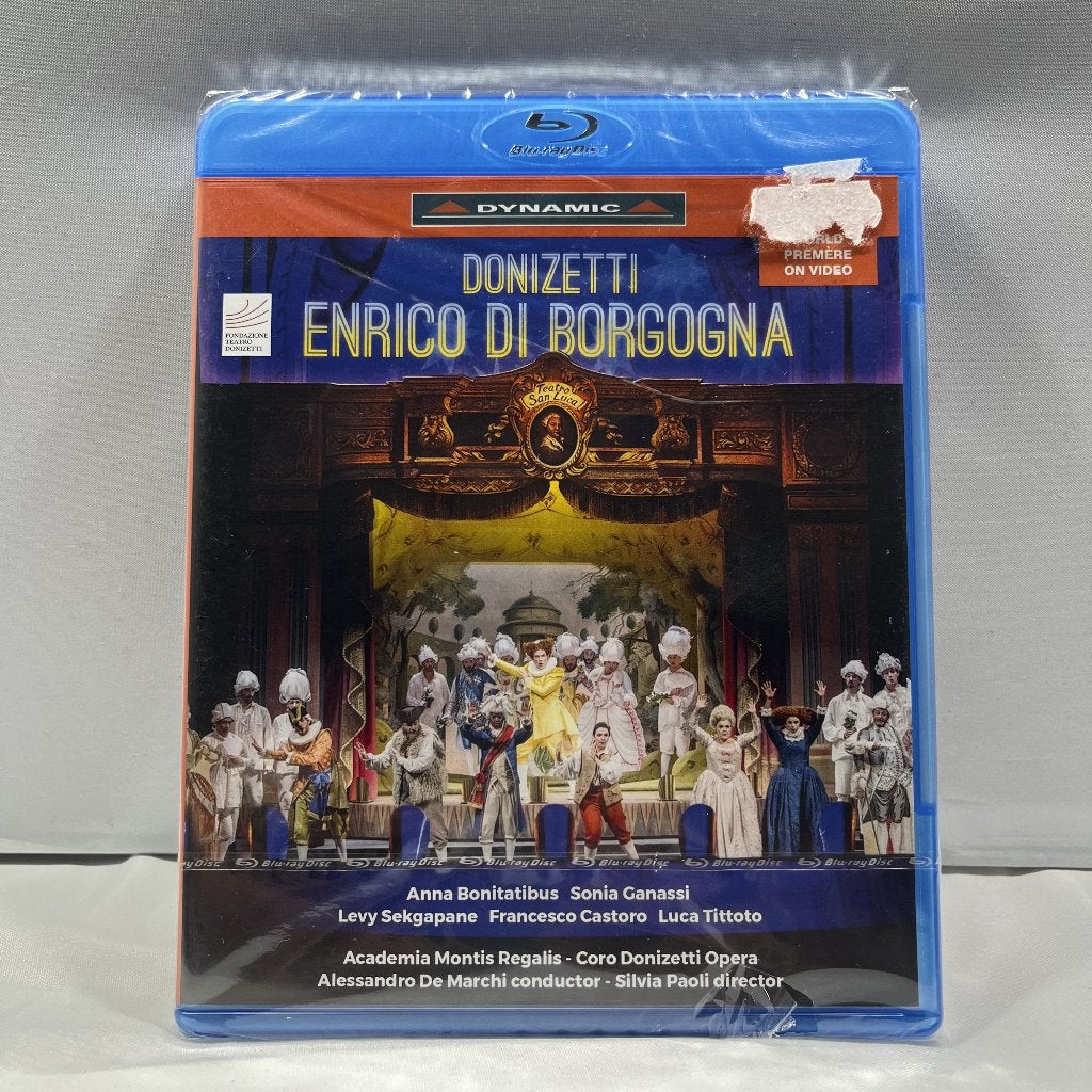 Donizetti Enrico Borgogna - Blu-Ray (Nieuw), Verzenden, Sony, Sony, Nieuw in verpakking