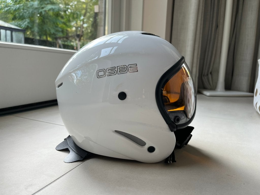 Skihelm wit model S zgan, Overige merken, 160 tot 180 cm, Overige typen, Ophalen of Verzenden