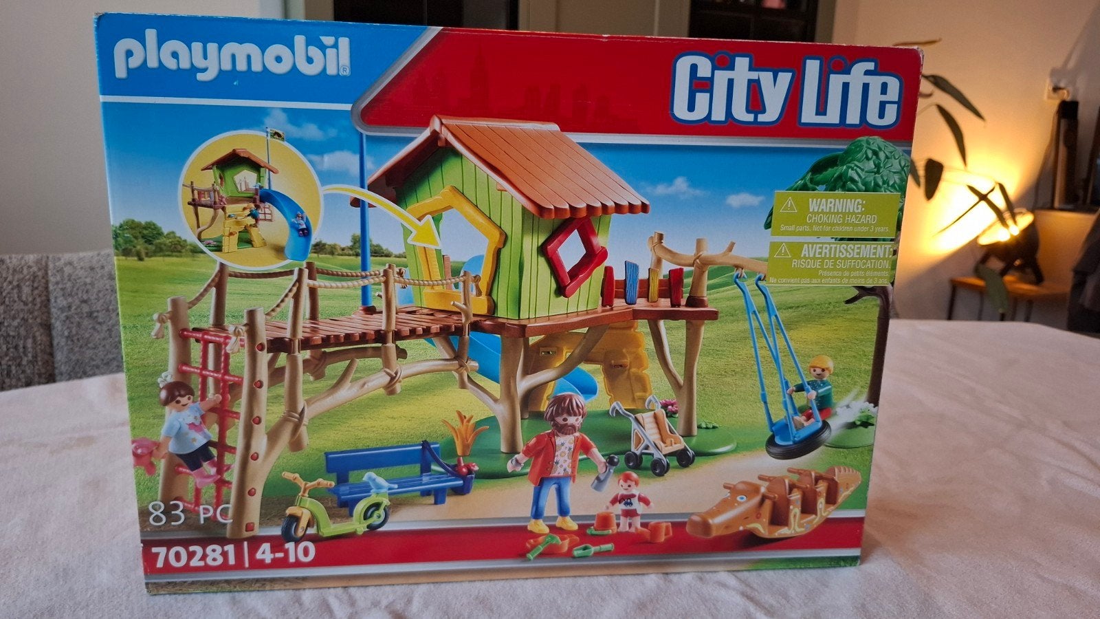 Playmobil 70281 City Life Boomhut met speeltuin, Ophalen of Verzenden, Gebruikt, Jongen of Meisje