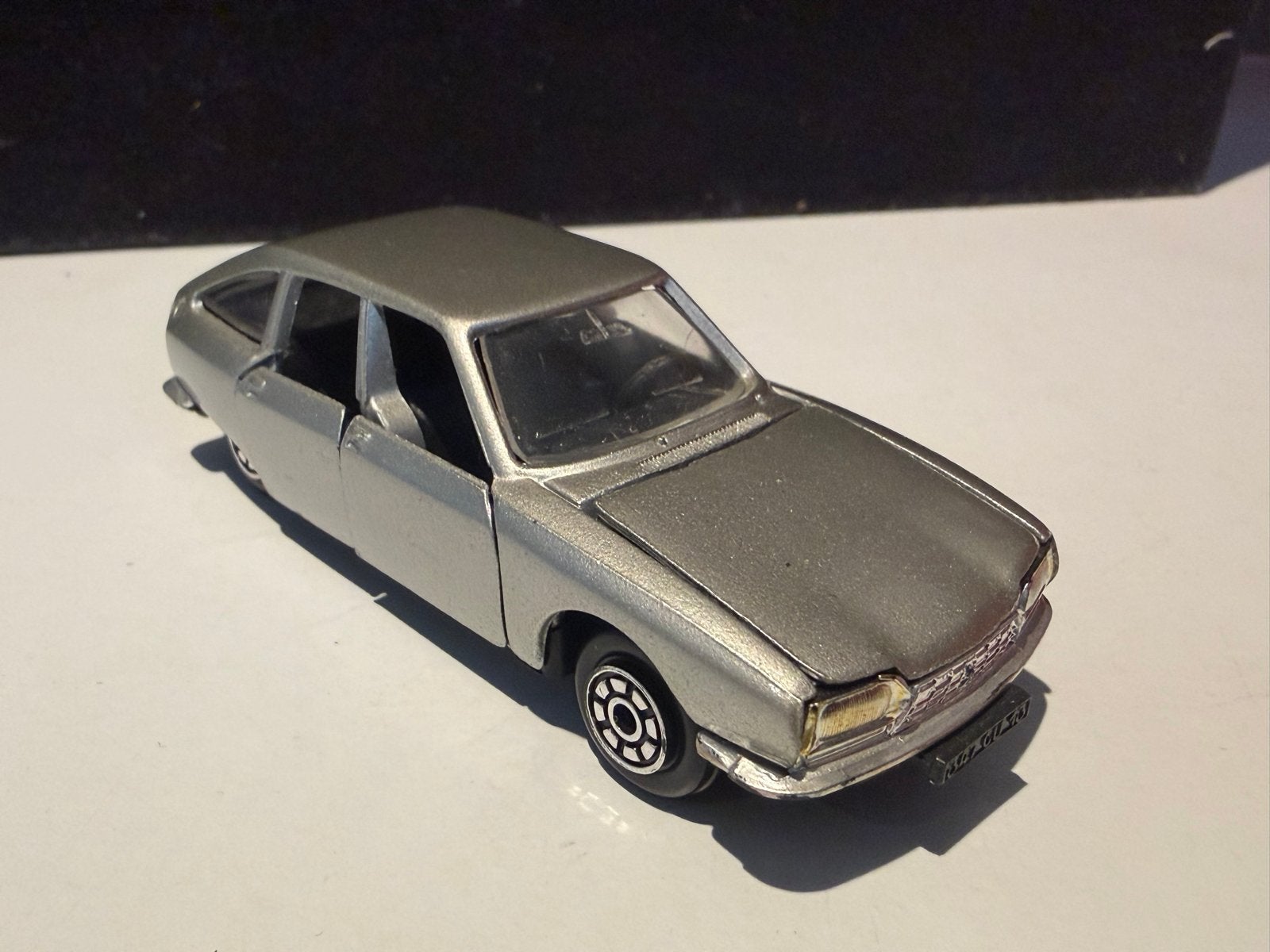 Citroën gs Speelgoedauto - Zilverkleurig, Hobby en Vrije tijd, Ophalen of Verzenden, Gebruikt