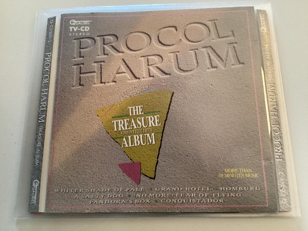 Procol Harum - The Treasure Greatest Hits Album CD, Verzenden, Gebruikt, Poprock