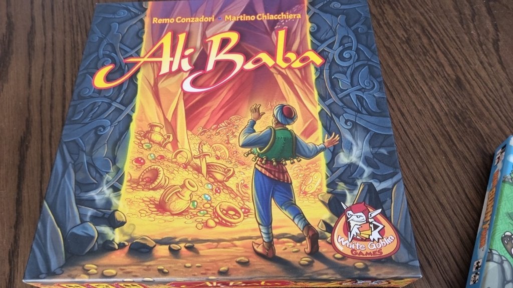 Ali Baba Bordspel - Avontuurlijk familiespel, Ophalen, Zo goed als nieuw, White Goblin Games