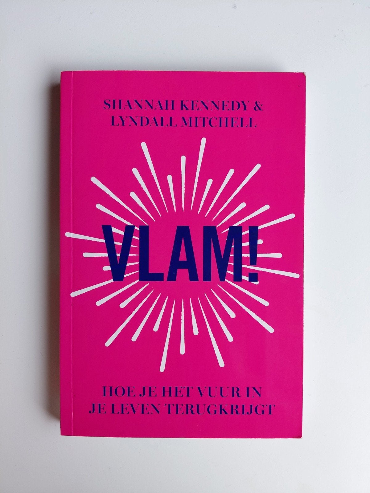 Lyndall Mitchell - Vlam!, Ophalen of Verzenden, Zo goed als nieuw, Lyndall Mitchell; Shannah Kennedy