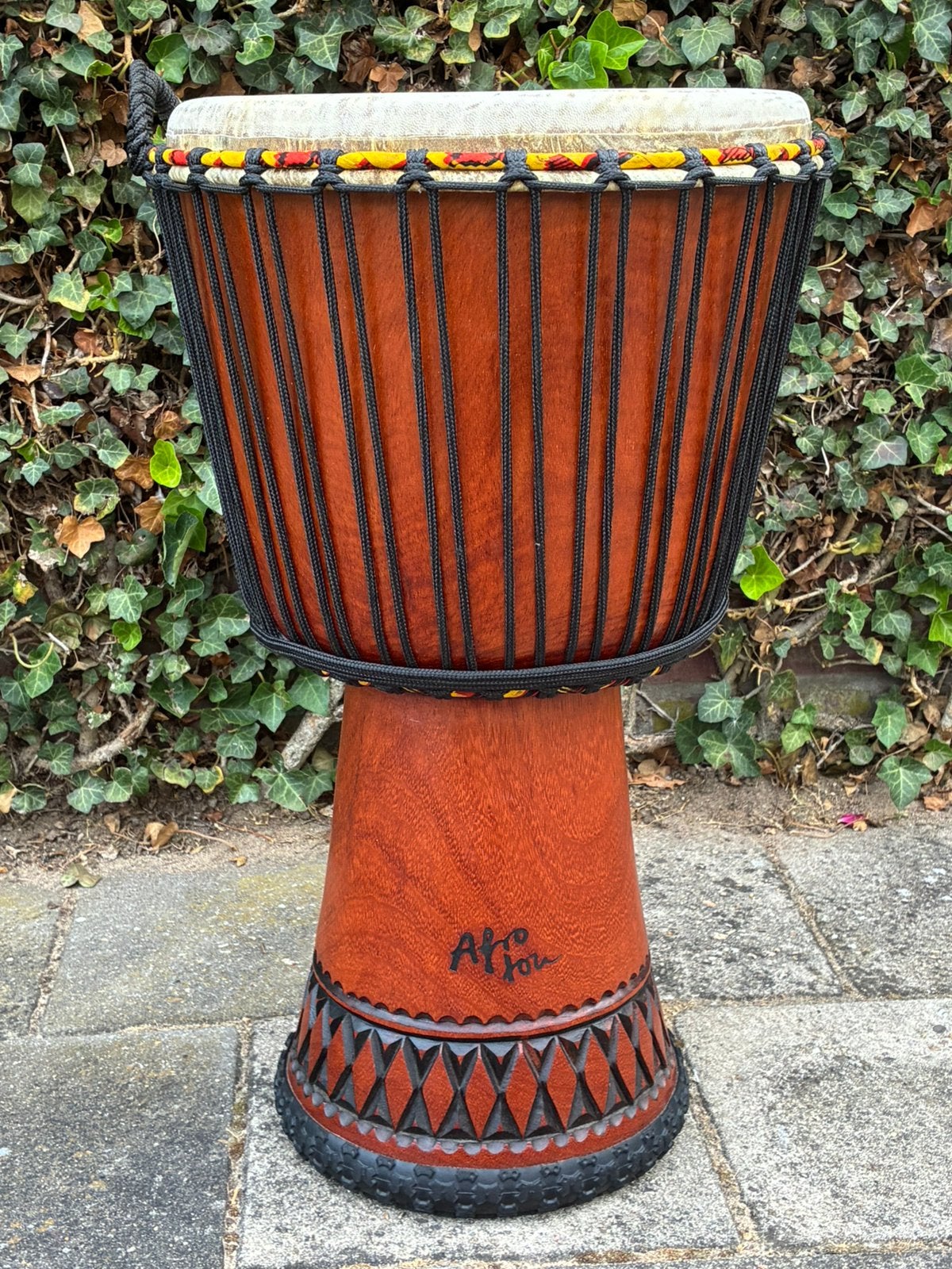 Djembe met beschermhoes, Ophalen, Zo goed als nieuw, Trommel