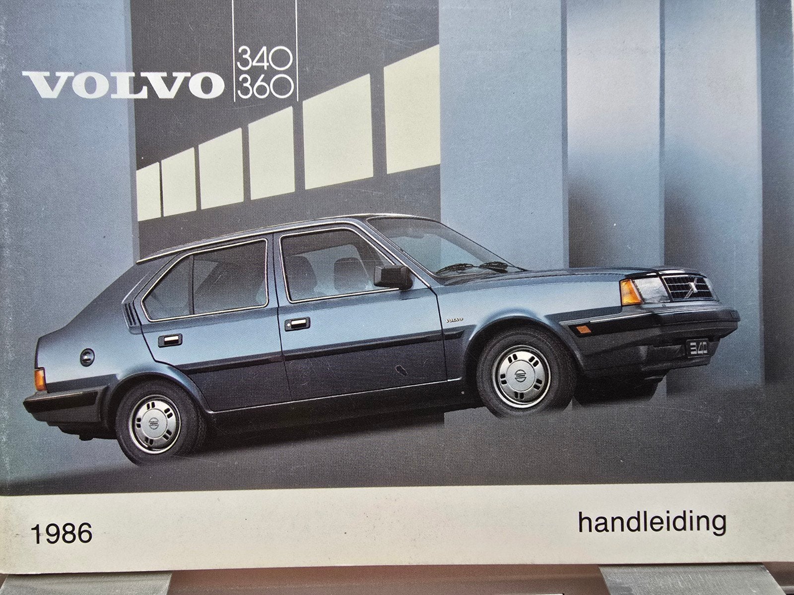 Volvo 340 360 Handleiding 1986, Ophalen of Verzenden, Gelezen, Volvo, Volvo Car BV