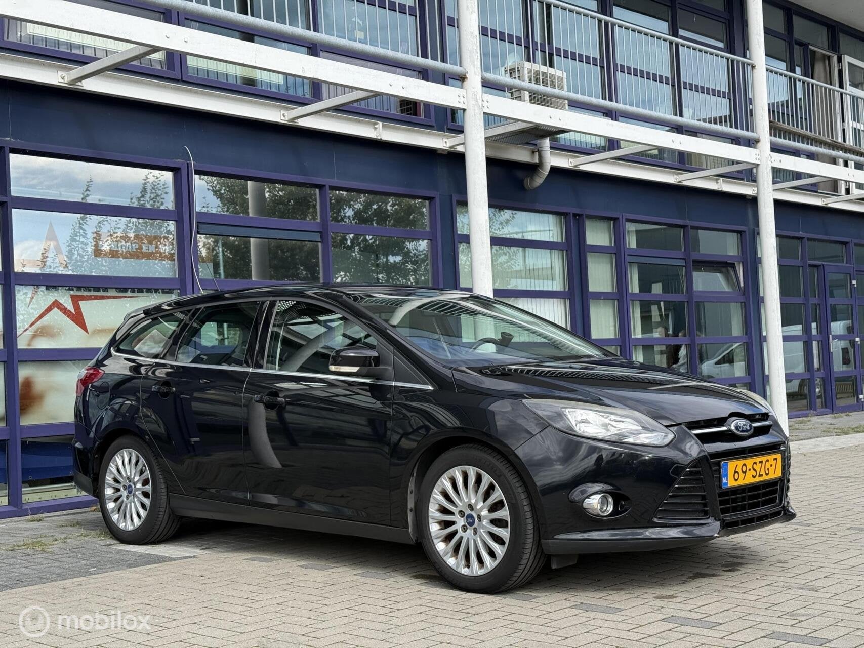 Ford Focus Wagon 1.6 EcoBoost Titanium| Airco| Cruise| APK, Auto's, 1258 kg, Gebruikt, 4 cilinders, 150 pk
