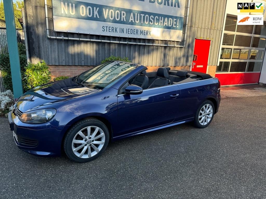 Volkswagen Golf Cabriolet 1.2 TSI BlueMotion Exclusive Serie, Auto's, Voorwielaandrijving, Stof, Gebruikt, 4 cilinders
