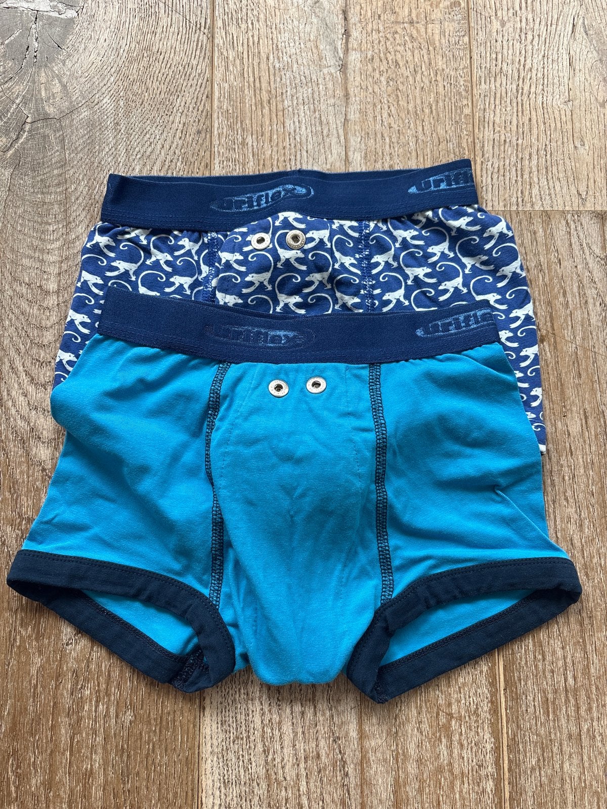 2 Urifoon plaswekker broekjes maat 116/122, Ophalen of Verzenden, Gebruikt, Jongen of Meisje, Nacht- of Onderkleding