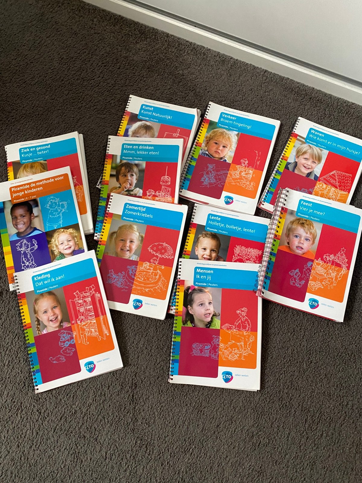 Vve methode piramide boeken cito peuter, Ophalen, Zo goed als nieuw, Overige niveaus, Overige vakken