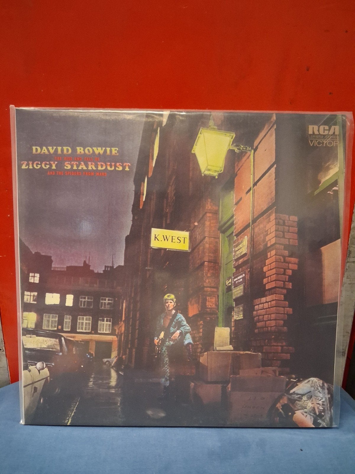 David Bowie - Ziggy Stardust LP (Geel Vinyl), Ophalen of Verzenden, Originele persing, 12 inch, 1970 - 1979