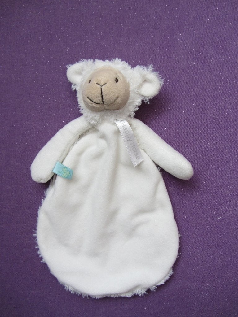 HAPPY HORSE Knuffeldoekje SCHAAP LAMB LUGANO **Nieuw**, Nieuw, Ophalen of Verzenden, Met label, Middelgroot (20 tot 80 cm)