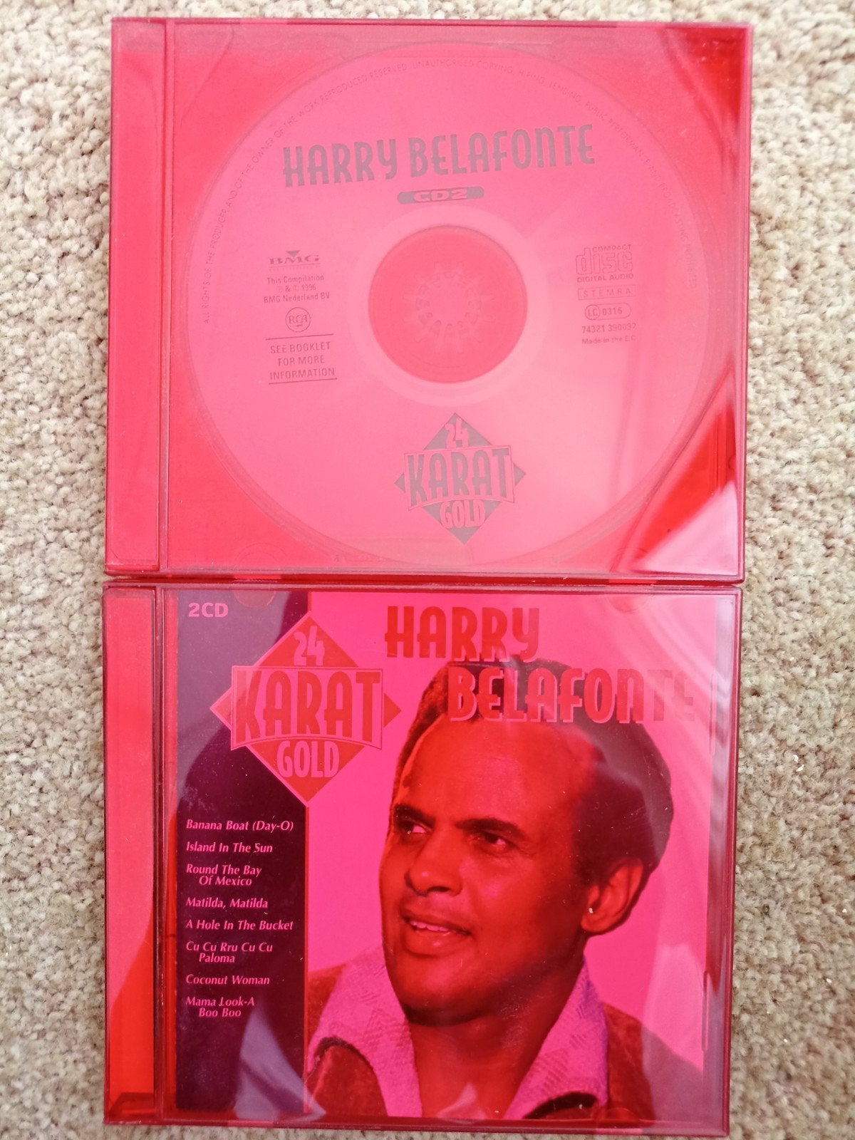 Harry Belafonte - 24 Karat Gold (2CD), Ophalen of Verzenden