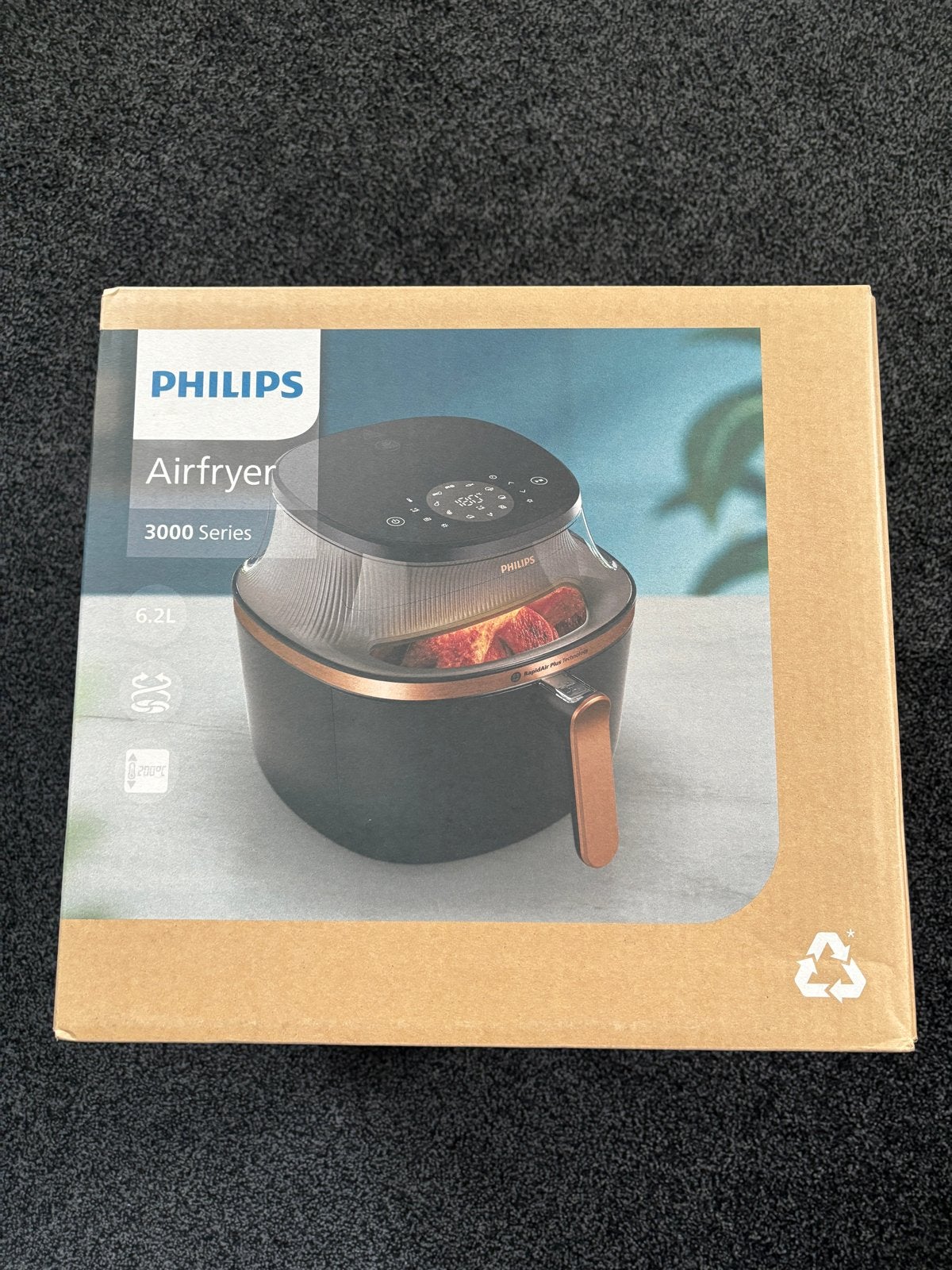 Philips Airfryer 3000 Series NA332/00- Nieuw in doos, Witgoed en Apparatuur, Ophalen of Verzenden, Nieuw, Airfryer XL, 1500 gram of meer