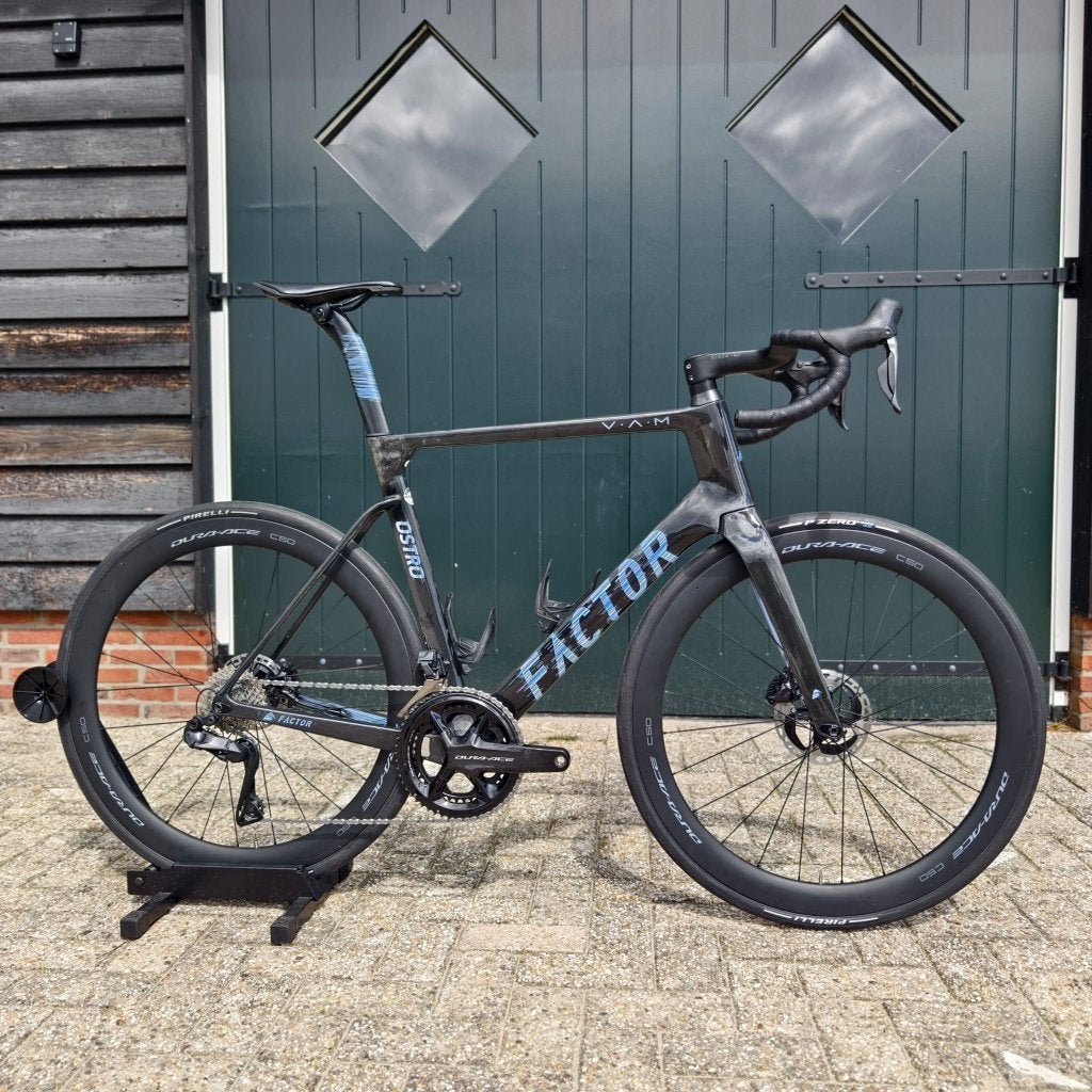 Factor Ostro VAM Ultegra Di2 12-speed  Dura-Ace C50 maat 58, Carbon, Zo goed als nieuw, 57 tot 61 cm, Meer dan 20 versnellingen