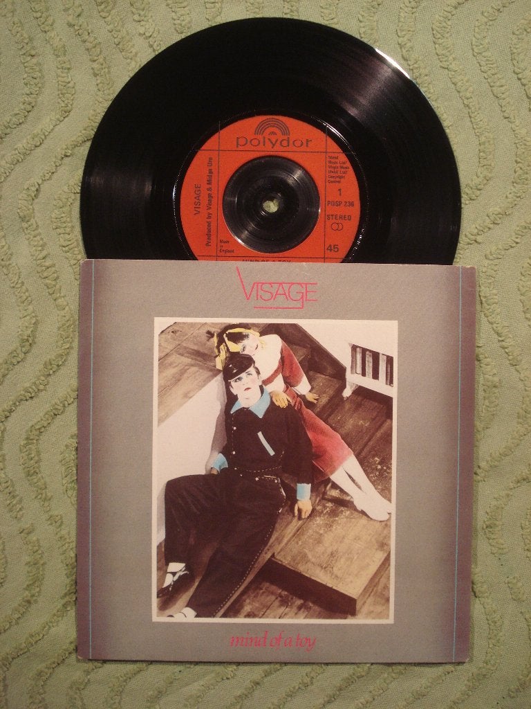 Visage 7" Vinyl Single: ‘Mind of a toy’ (UK), Ophalen of Verzenden, Zo goed als nieuw, 7 inch, Pop