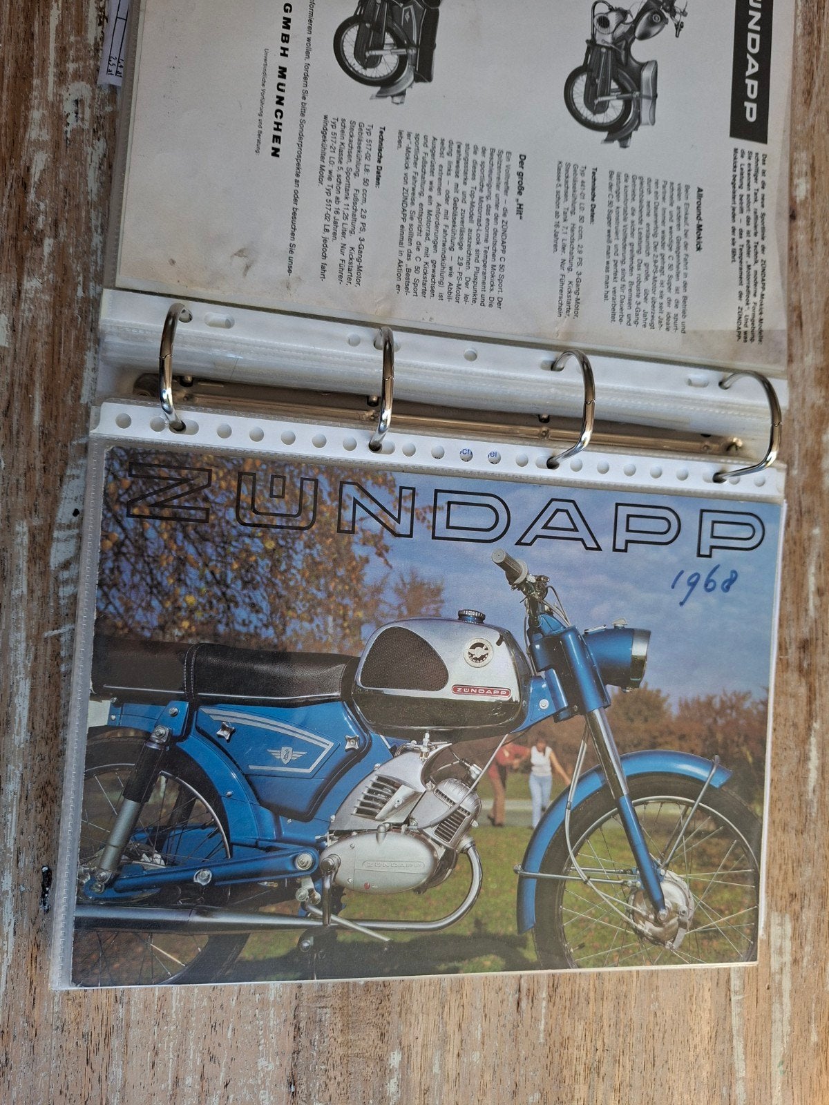 Zundapp folders origineel 50, Ophalen of Verzenden