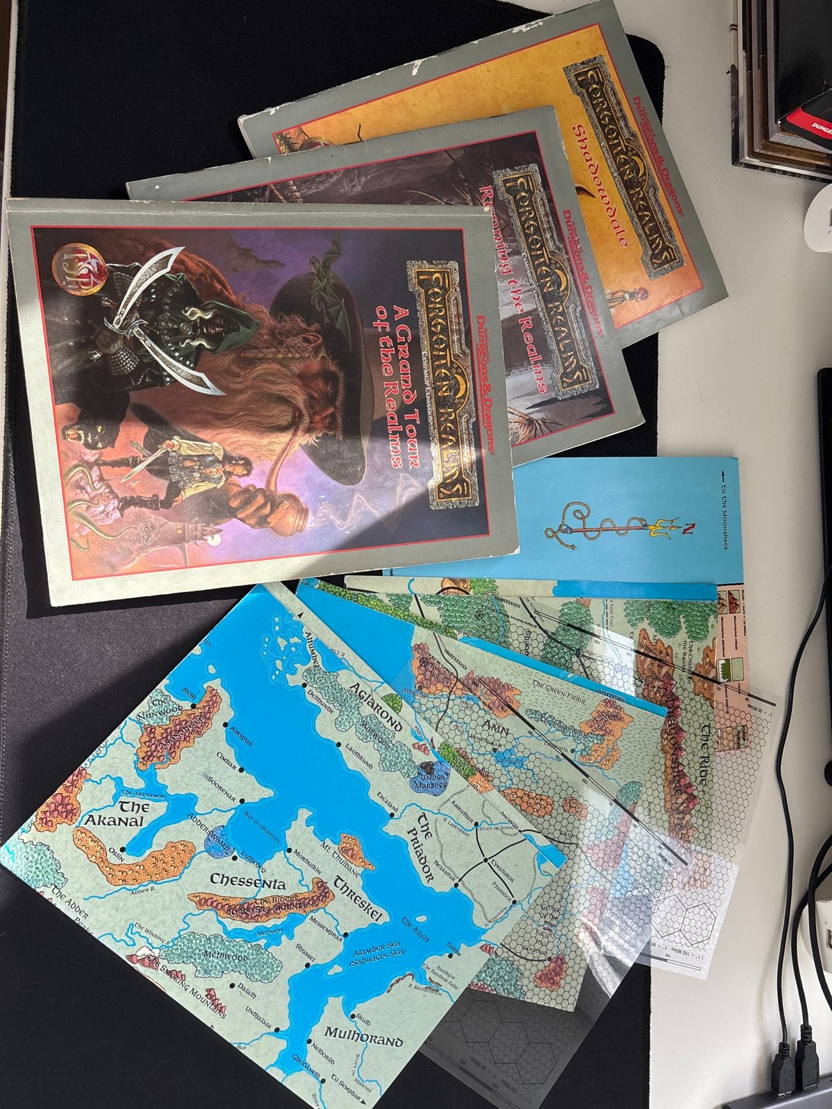 Forgotten Realms Campaign Setting AD&D 2e - Compleet, Boeken, Ophalen of Verzenden, Gelezen