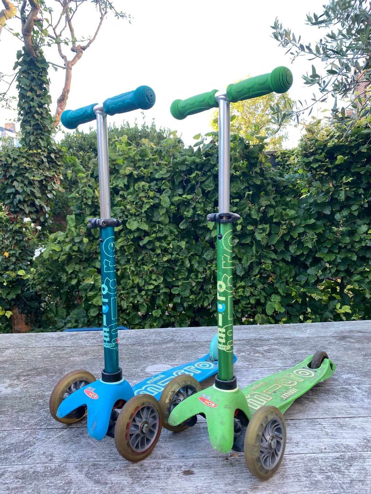 Groene Micro mini step, Ophalen of Verzenden, Zo goed als nieuw, Gewone step