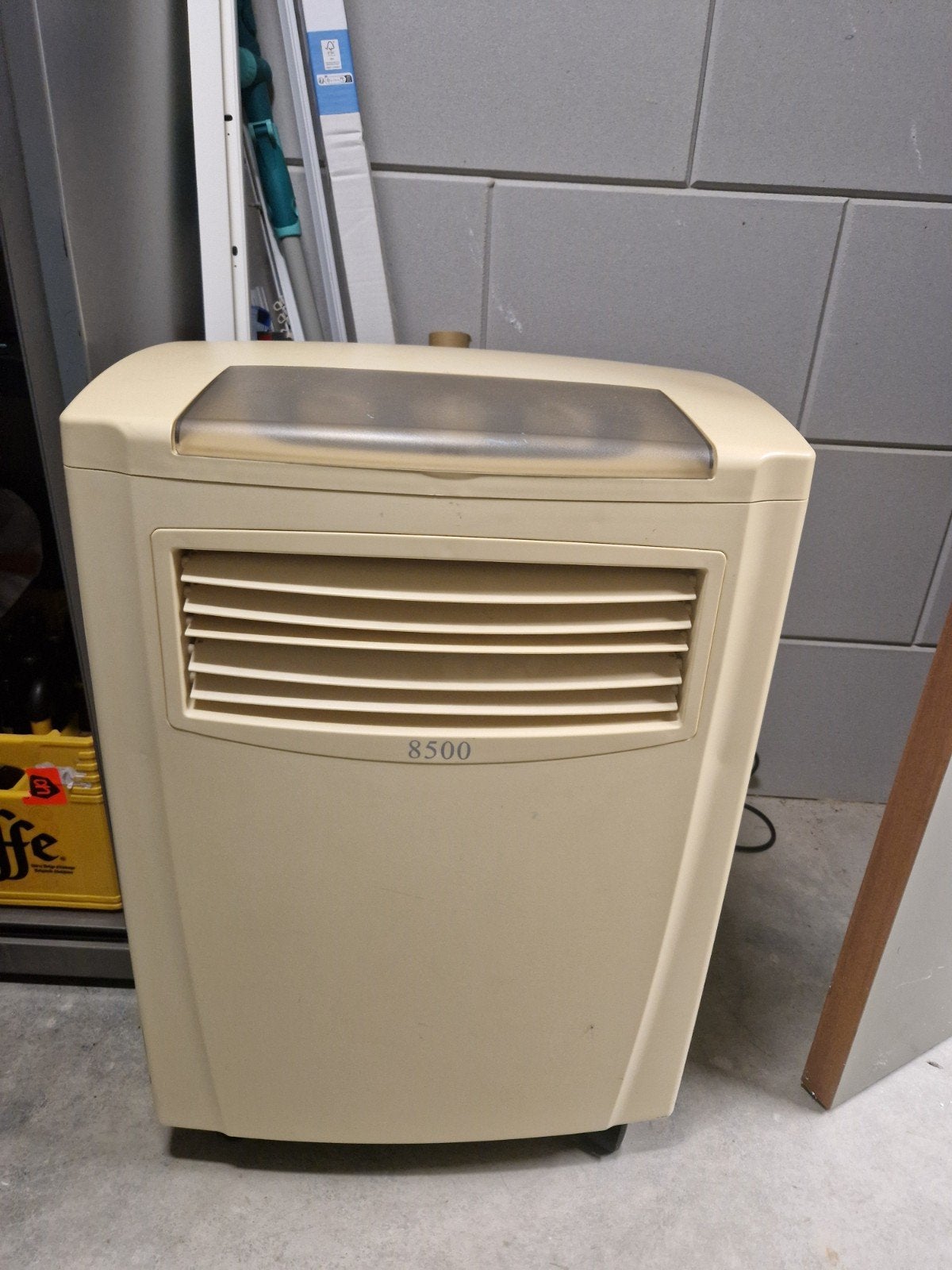 Mobiele airco HE Snow 8500 - Koelen en Ventileren, Ophalen, Gebruikt, Minder dan 60 m³, 3 snelheden of meer