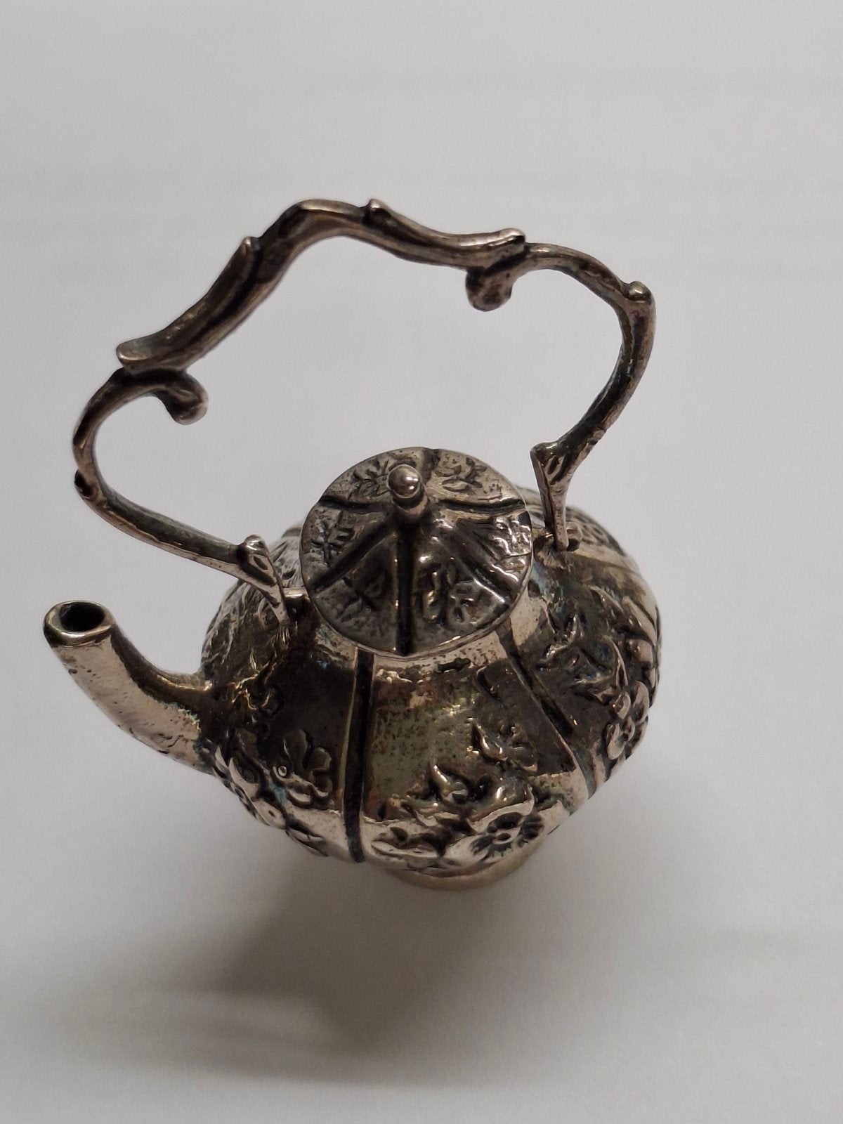 miniatuur  zilveren  theepot, Ophalen of Verzenden