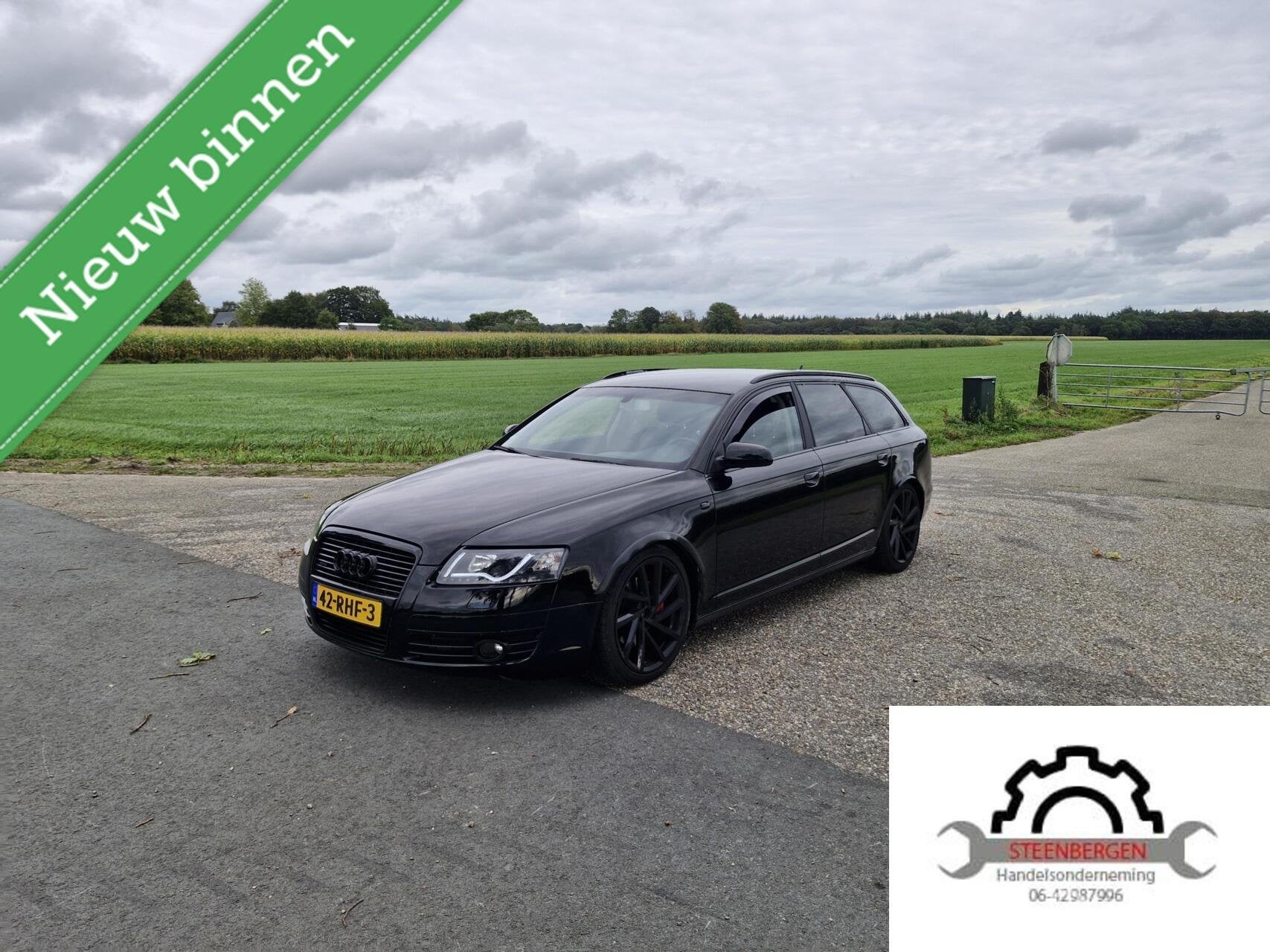 Audi A6 Avant 2.7 TDI export of zo mee, Zwart, 2698 cc, Zwart, Diesel