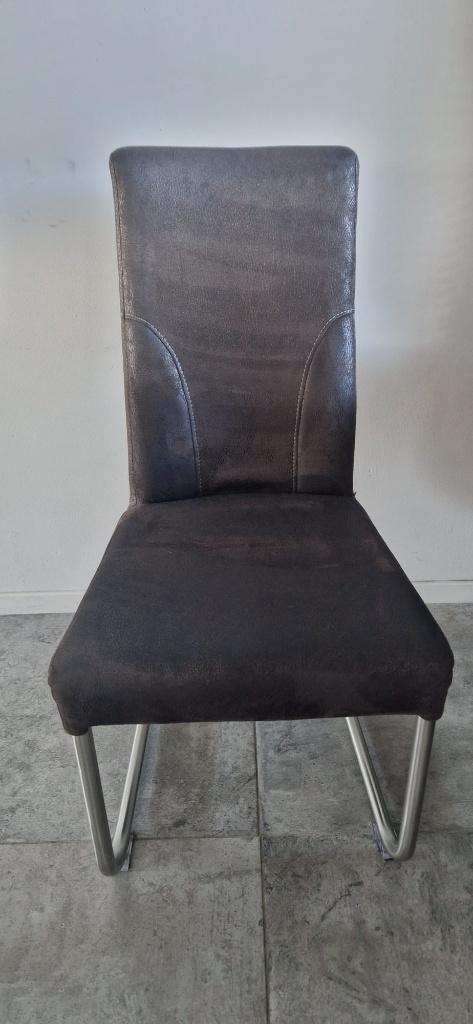 4 Mooie Henders en Hazel Stoelen!!, Ophalen, Zo goed als nieuw, Bruin, Vier