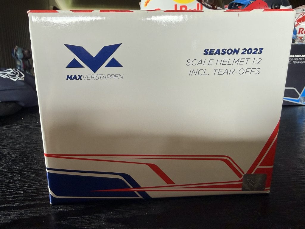Max Verstappen Seizoenshelm 2023 (Schaalmodel 1:2), Ophalen, Zo goed als nieuw, Formule 1