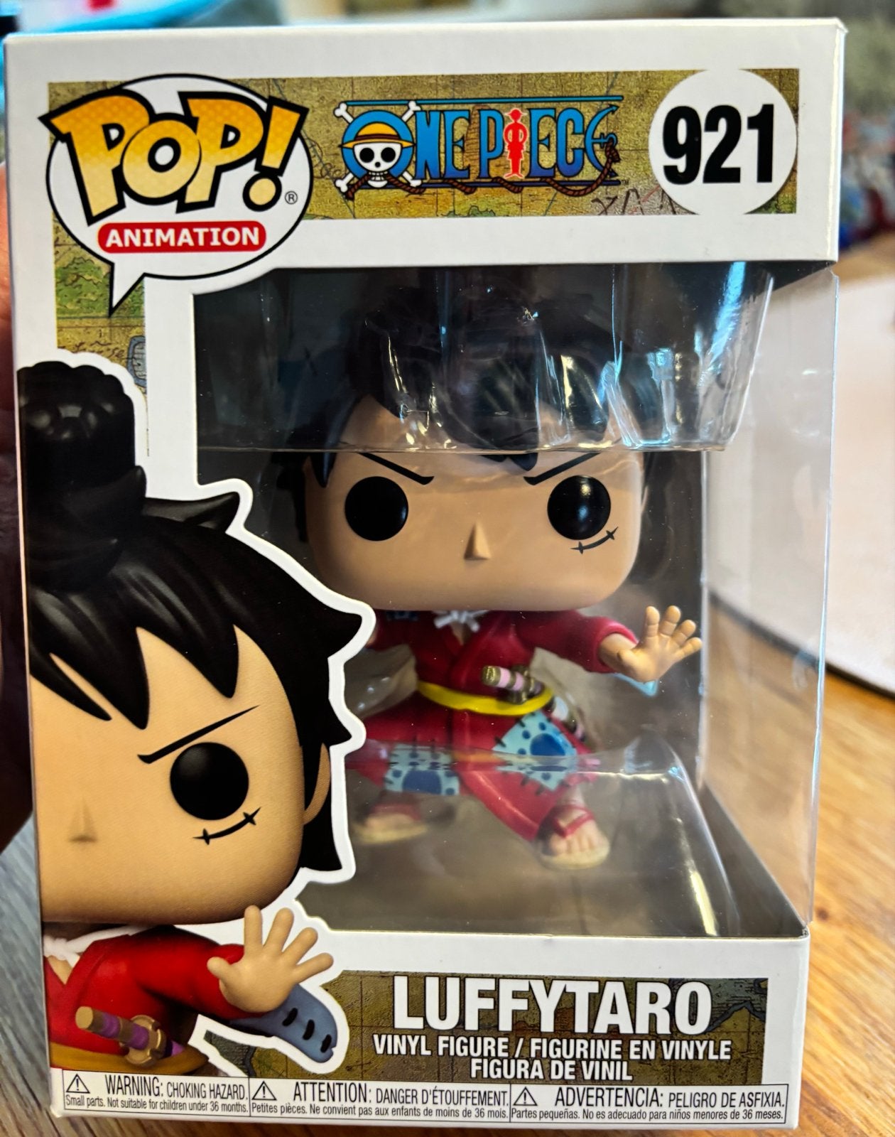 Funko Pop!  One Piece 921 Luffy Taro, Verzamelen, Poppetjes en Figuurtjes, Ophalen of Verzenden, Nieuw