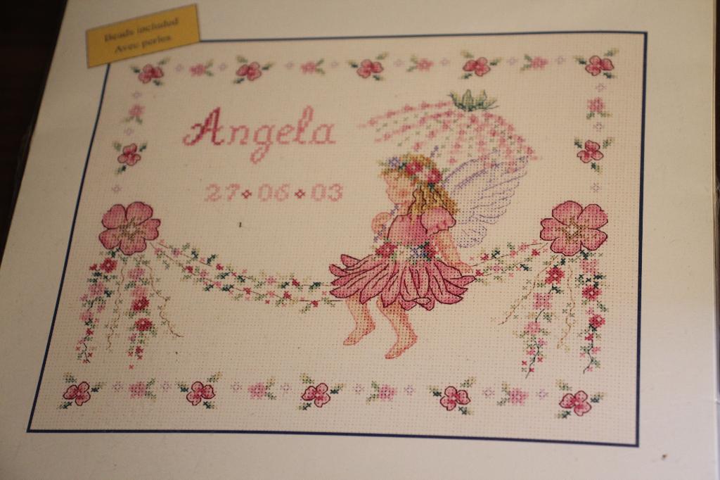 Borduurpakket DMC Baby - Little fairy - Compleet #4219, Ophalen of Verzenden, Nieuw, Handborduren, Borduurpakket