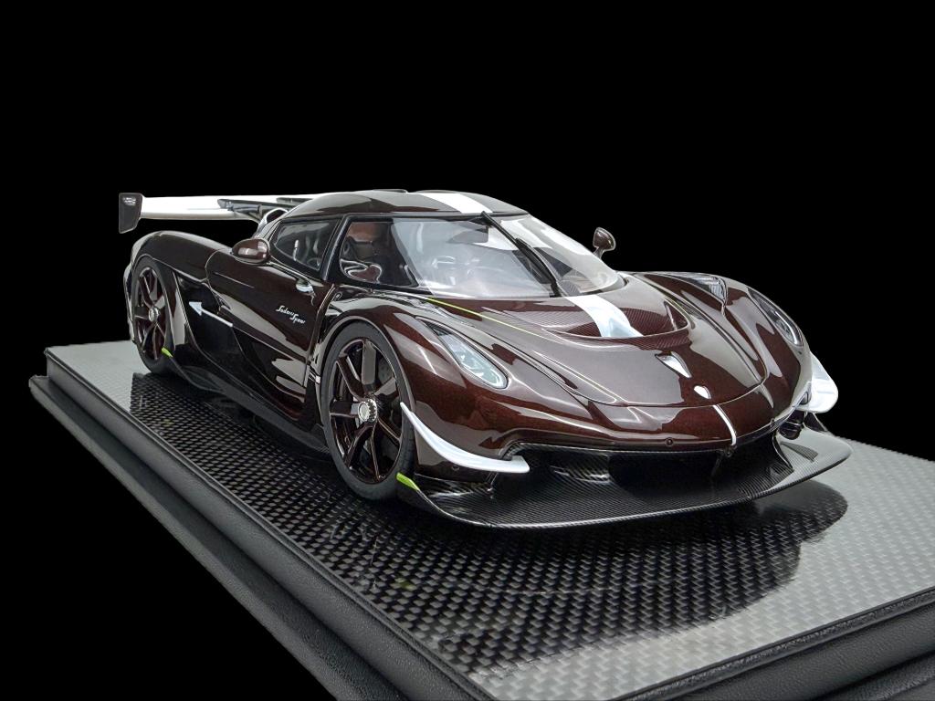Koenigsegg Sadair's Spear, Bruin 1:18 FrontiArt Pre-Order, Hobby en Vrije tijd, Modelauto's | 1:18, Ophalen of Verzenden, Nieuw