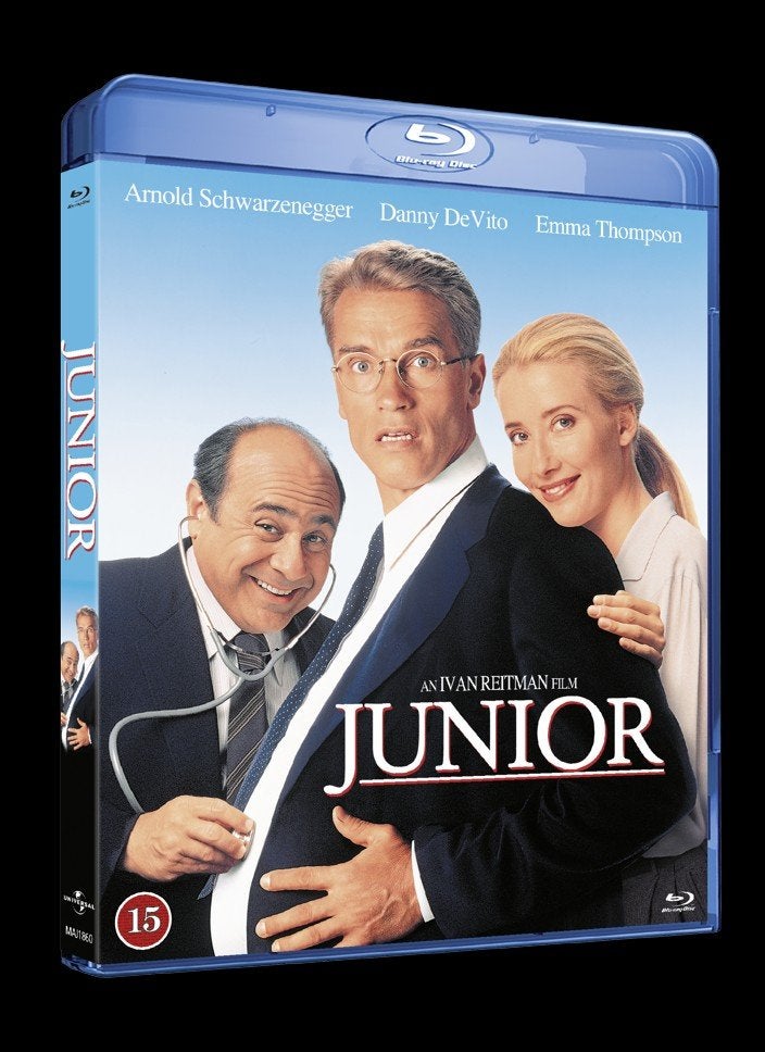 Junior Blu-ray met Arnold Schwarzenegger en Danny DeVito, Engels, Film, Ophalen of Verzenden, Zo goed als nieuw